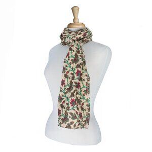 Taj Hotel Home Decor Kantha Cotton Scarve | 1-Piece | Multicolor | 18"x72"